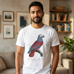 Afrikaanse Grijze Roodstaartpapegaai Psittacus Eri T-shirt