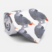 Afrikaanse grijze Stropdas (Opgerold)