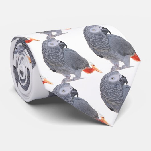 Afrikaanse grijze Stropdas (Opgerold)