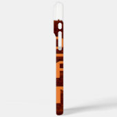 Afrikaanse Groet: Jambo Hakuna Matata Wood Design Case-Mate iPhone Case (Achterkant / Links)