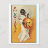 -Afrikaanse Halloween Feestdagenkaart (Voorkant)