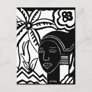 Afrikaanse hantasy briefkaart