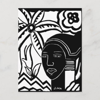 Afrikaanse hantasy briefkaart