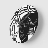 Afrikaanse hantasy ronde klok (Hoek)