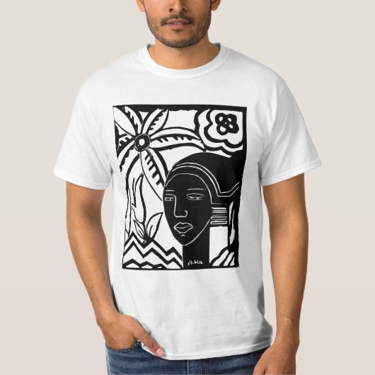 Afrikaanse hantasy t-shirt (Voorkant)