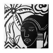 Afrikaanse hantasy tegeltje (Voorkant)