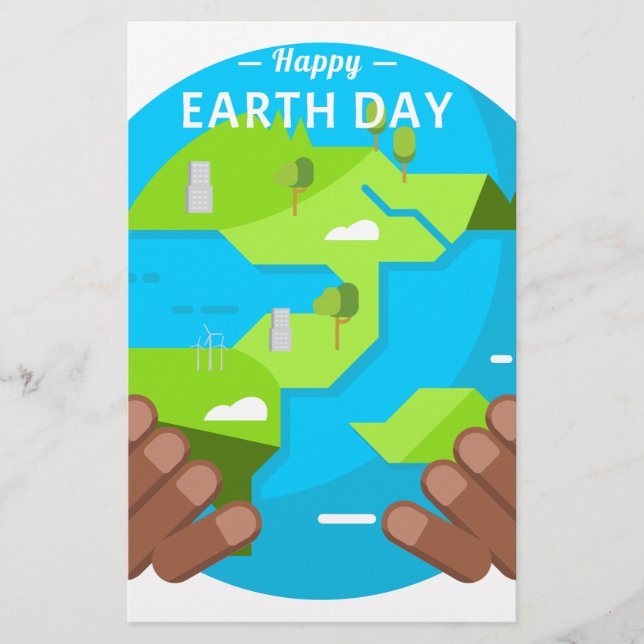 afrikaanse happy Earth Day (Voorkant)
