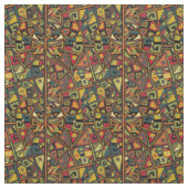 Afrikaanse herhalingspatronen stof (Swatch)