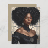 Afrikaanse hertogin kaart (Voorkant / Achterkant)