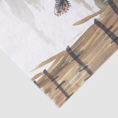 Afrikaanse Hippo karikatuur Peeking Safari Cartoon Tissuepapier (Detail)