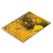 Afrikaanse honingbijen met stuifmeelvoeding notitieboek (Linkerzijde)