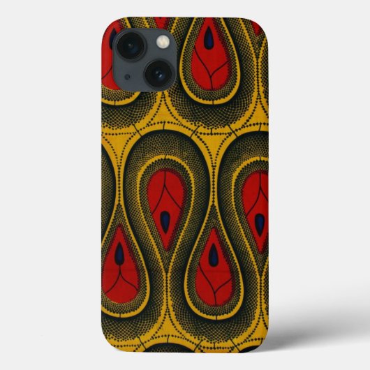 Afrikaanse Iphone-draagtas Case-Mate iPhone Case (Achterkant)