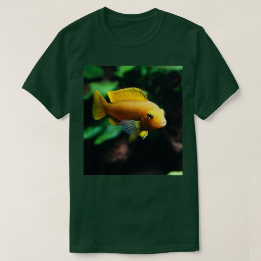 Afrikaanse johanii cichlid t-shirt (Design voorkant)