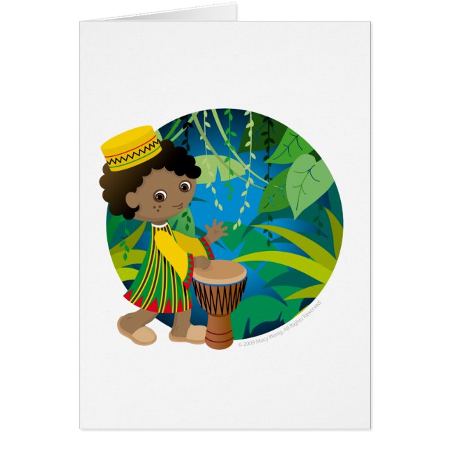 Afrikaanse jongen (Voorkant)