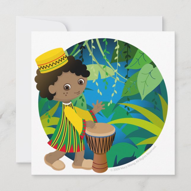 Afrikaanse jongen (Voorkant)