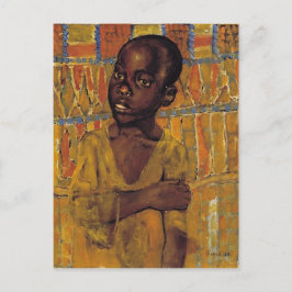 Afrikaanse jongen briefkaart