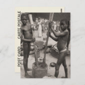 , Afrikaanse jongens, Afrika bezuiden de Sahara 19 Briefkaart (Voorkant / Achterkant)