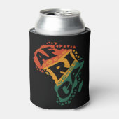 Afrikaanse kaart blikjeskoeler (Blikje Voorkant)