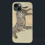 Afrikaanse kaart en een Zebra Case-Mate iPhone Case<br><div class="desc">Dit kunstwerk zal elke wereldreiziger en elk dierenvriend tevreden stellen. De achtergrond toont de kaart van Afrika en er is een afbeelding van een zebra bovenop. In dit afbeelding maken de grenzen het perfecte decoratieve kunstwerk.</div>