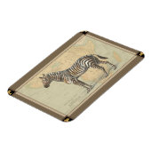 Afrikaanse kaart en een Zebra Magneet (Linkerzijde)