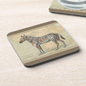 Afrikaanse kaart en een Zebra Onderzetter (Linkerzijde)