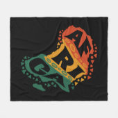 Afrikaanse kaart fleece deken (Voorkant (Horizontaal))