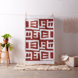 Afrikaanse kaart grote schaal abstract tribale sto stof