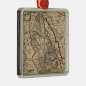 Afrikaanse kaart metalen ornament (Rechts)