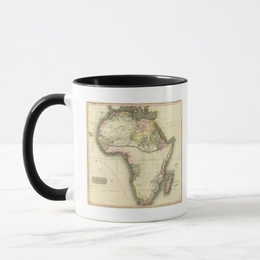 Afrikaanse kaart mok (Links)