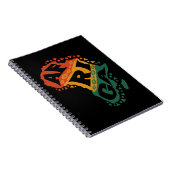 Afrikaanse kaart notitieboek (Rechterzijde)