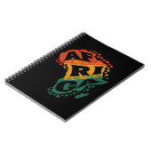 Afrikaanse kaart notitieboek (Linkerzijde)