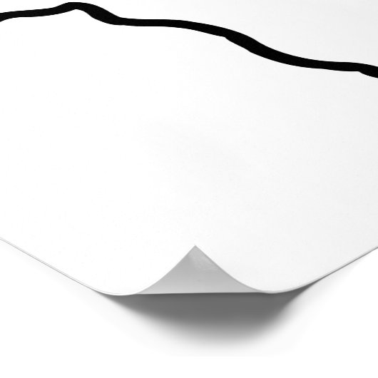 Afrikaanse kaart poster (Hoek)