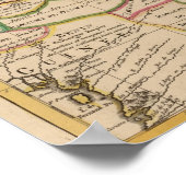 Afrikaanse kaart poster (Hoek)