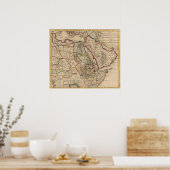 Afrikaanse kaart poster (Keuken)