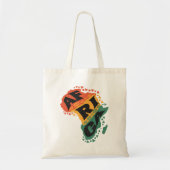 Afrikaanse kaart tote bag (Voorkant)