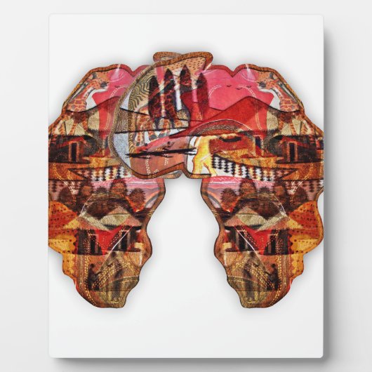 Afrikaanse kaart: Vier het seizoen met cultuur Fotoplaat (Voorkant)