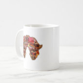 Afrikaanse kaart: Vier het seizoen met cultuur Koffiemok (Voorkant links)