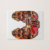 Afrikaanse kaart: vier het seizoen met cultuur legpuzzel (Horizontaal)