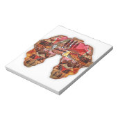 Afrikaanse kaart: Vier het seizoen met cultuur Notitieblok (Linkerzijde)