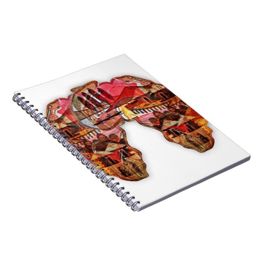 Afrikaanse kaart: Vier het seizoen met cultuur Notitieboek (Rechterzijde)