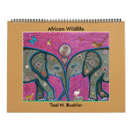 Afrikaanse kalender voor wilde dieren