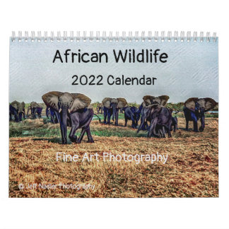 Afrikaanse kalender voor wilde dieren 2022