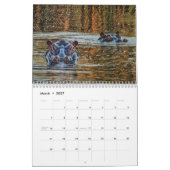 Afrikaanse kalender voor wilde dieren 2022 (Mar 2027)