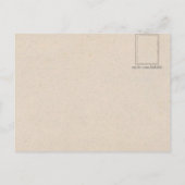 Afrikaanse kamel- en woestijnreiziger briefkaart (Achterkant)