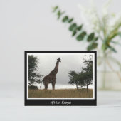 Afrikaanse Kenia: wilde dieren Briefkaart (Staand voorkant)