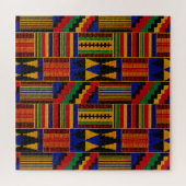 Afrikaanse Kente-stof Legpuzzel (Horizontaal)