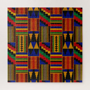 Afrikaanse Kente-stof Legpuzzel