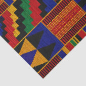 Afrikaanse Kente-stof Tissuepapier (Detail)