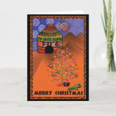 Afrikaanse kerst feestdagen kaart (Voorkant)