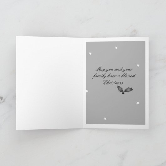 Afrikaanse kerst feestdagen kaart (Binnen)